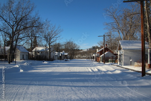 street in winter