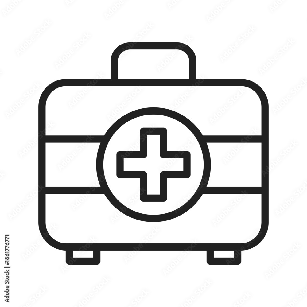 Obraz premium First Aid Kit Icon