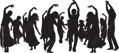 Group of people dancing