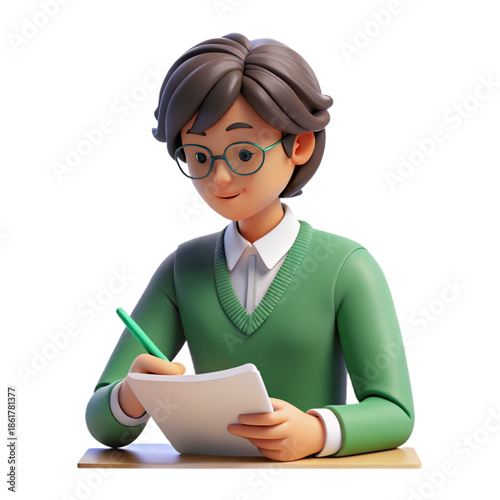boy with headphones