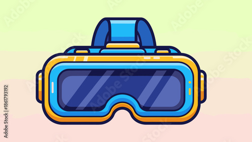 Virtual Reality Headset Device for Immersive Gaming Experiences.