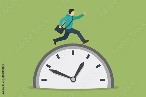 Running Out of Time Concept