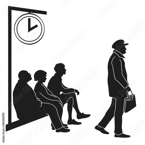 business man and woman