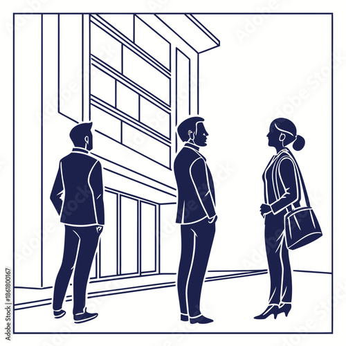 two businessmen shaking hands