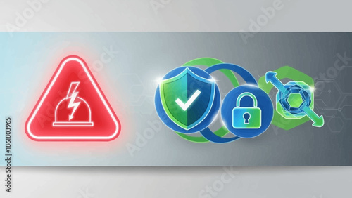 Secure online payment process with mobile devices and financial icons