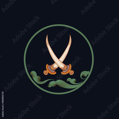 Tibetan Auspicious  Seven Symbols Tibetan Illustration design Rinchen Nadhun