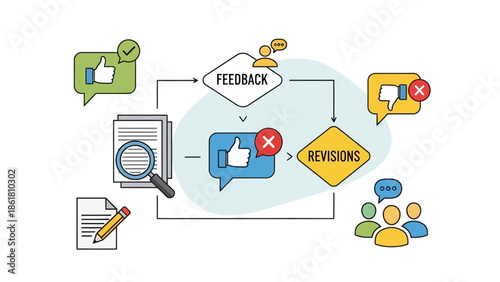 Revision Process with Feedback and Approval