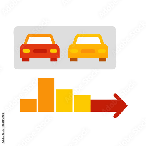 Comparison of two cars with statistical data