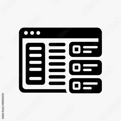 A web browser interface displaying structured data and content blocks.