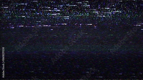 No signal old tv static tv noise vhs static glitch screen broadcast retro