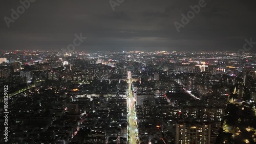 Wallpaper Mural Shantou City Nightscape Aerial View, Guangdong China Torontodigital.ca