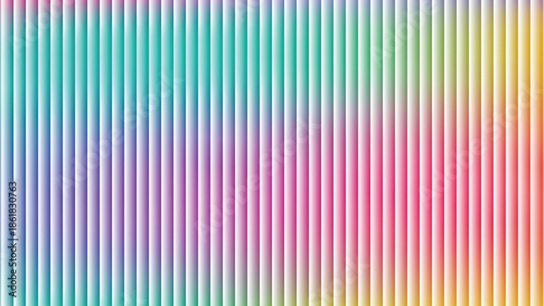 Glass ripple texture with dark gradient background and lilac light streaks. Futuristic distortion, moody abstract glow, reeded vertical blur. Vector illustration