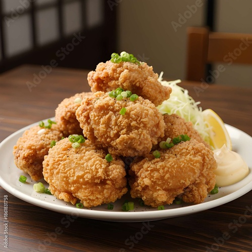 Japanese fried chicken called 'Kara-age.'