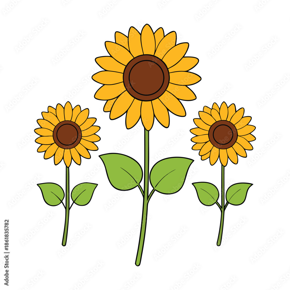 Obraz premium Bright summer flowers bloom in vivid colors, petals dancing in warm sunlight, filling gardens with fresh scents, joyful energy, and the carefree spirit of sunny days. 