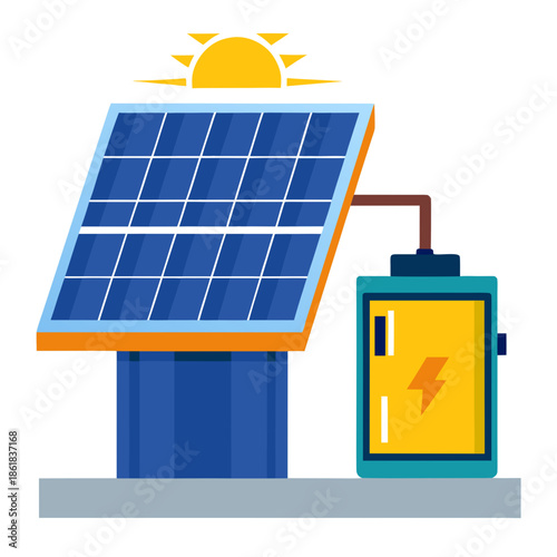 solar panel with solar panels