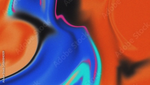 Vibrant Abstract Fluid Gradient Background