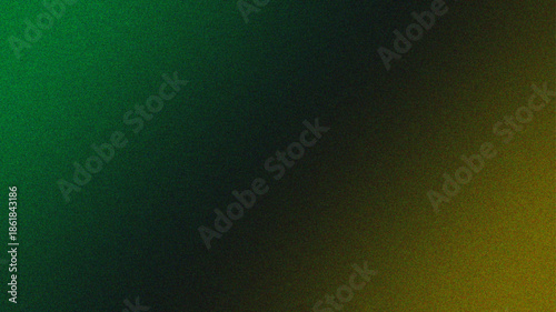 Grainy Green to Gold Gradient Background