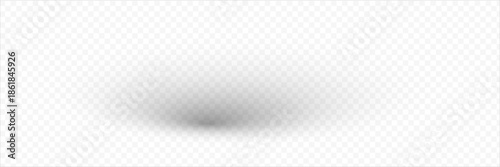 Realistic round shadow and shadow effect. Poster, flyer, business card, banner shadow collection. PNG shadow isolated on transparent background