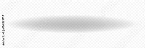 Realistic round shadow and shadow effect. Poster, flyer, business card, banner shadow collection. PNG shadow isolated on transparent background