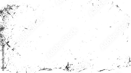 Black speckle texture on white background abstract grunge overlay