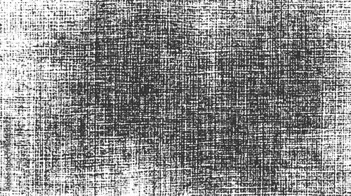 Black and white textured background with a woven pattern and distressed effect