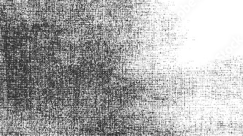 Black and white textured background with a gradient of dense to sparse dots pattern