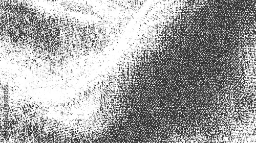 Black and white textured background with abstract organic shapes and dots