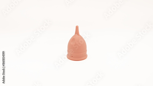 Isolated Menstrual Cup on White Background