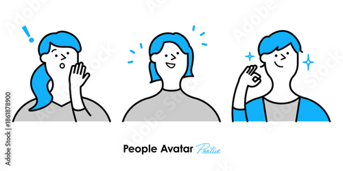 アイデアと気づきを共有しポジティブなリアクションをする3人の女性