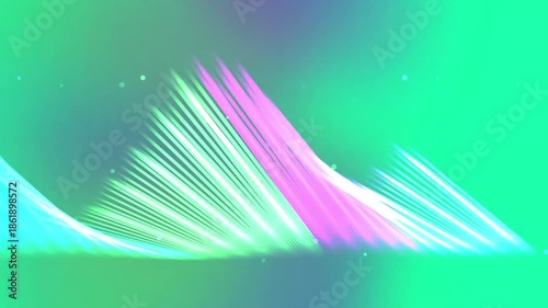 Pastel Gradient Abstract with Light Streaks