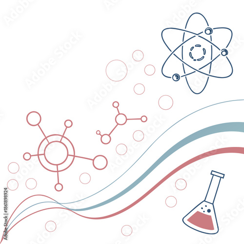 Science-Inspired Abstraction of Molecules and Waves