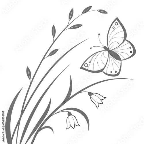 Smooth Abstract Wallpaper with Minimalist Curves