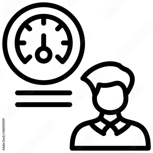 Employee Efficiency Icon