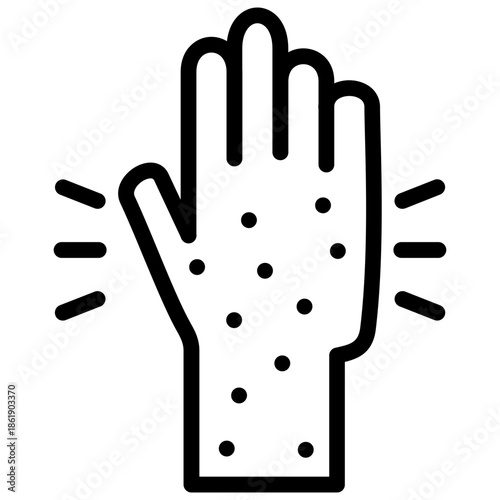 Skin Irritation Icon