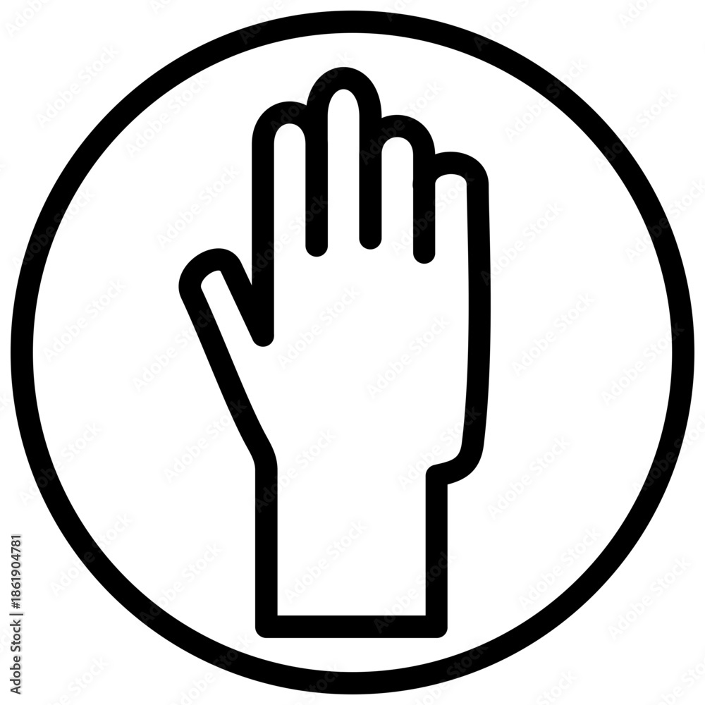 Obraz premium Non Discrimination Icon