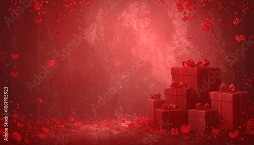 valentine background for every use vase banner and background