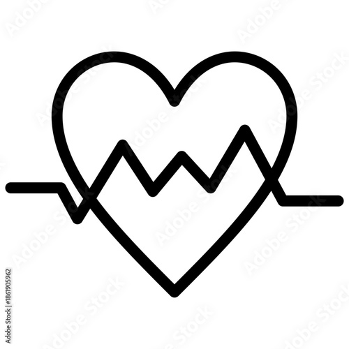 Elevated Heart Rate Icon