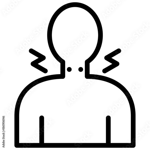 Swollen Lymph Nodes Icon