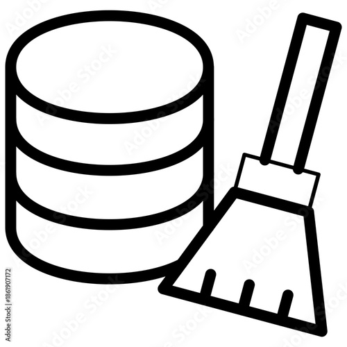 Data Cleaning Icon