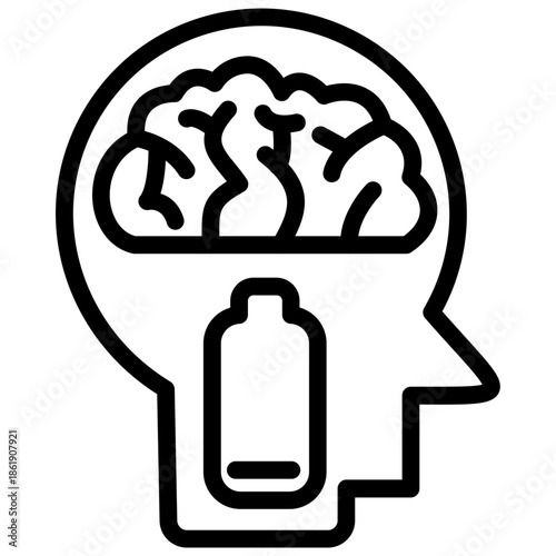 Mental Drain Icon