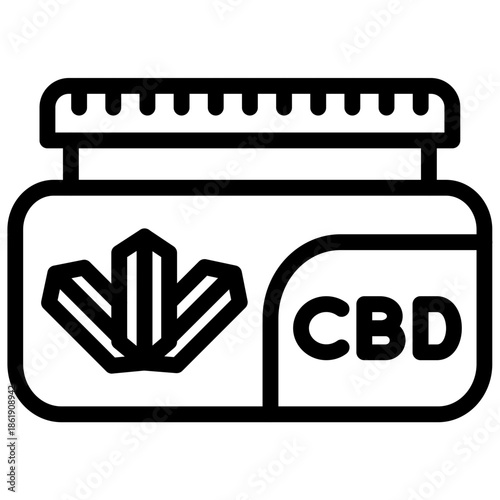 Cbd Crystals Icon