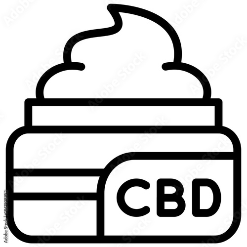 Cbd Cream Icon