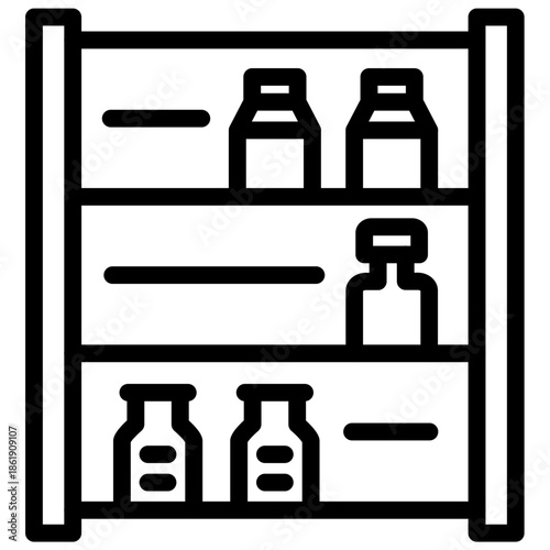 On Shelf Availability. Icon