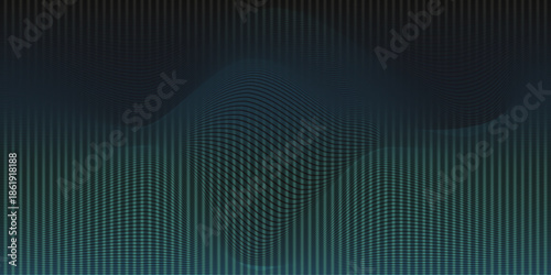 Ribbed Glass effect background with Ribbed texture. Vector background with trendy futuristic Gradient Ribbed glass textured backdrop. 