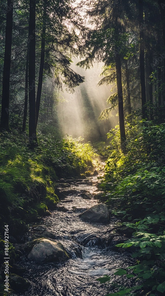 Fototapeta premium Bowl of ramen with fresh ingredients.