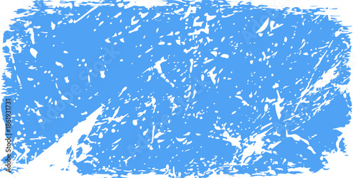 Blue and white grunge background with white paint smudges. Frosty blue background. texture old modern nice