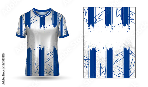 blue t shirt, jersey, vector