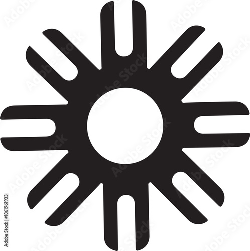 Sunflower Vector Icon Vector
