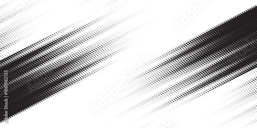 black and white brush wrap car sticker pattern abstract banner sporty lines black and white color combination grunge brush modern pattern motorsport racing vector design.