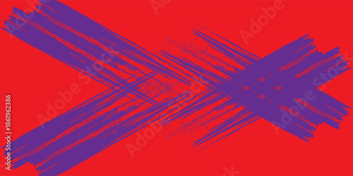 Red sports background design with purple abstract template. Sports players in various activities: soccer, basketball, baseball, tennis, rugby, Modern.